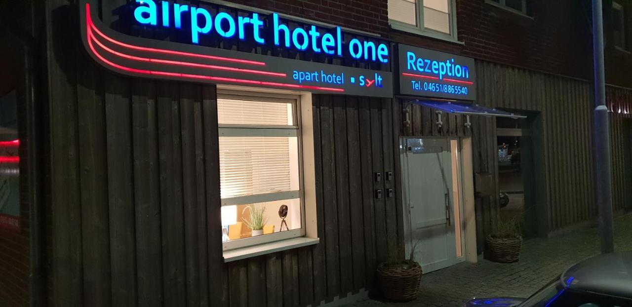 Airport Hotel One Aparthotel Sylt מראה חיצוני תמונה